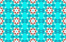 Seamless pattern  in blue color