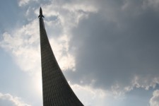 Space obelisk, vdnkh, moscow