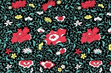 Vintage Floral Background Wallpaper