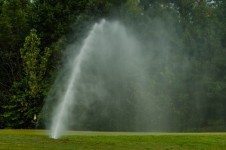 Watering Golf Course