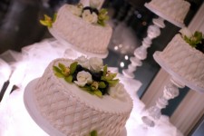 Dekorace svatební dort