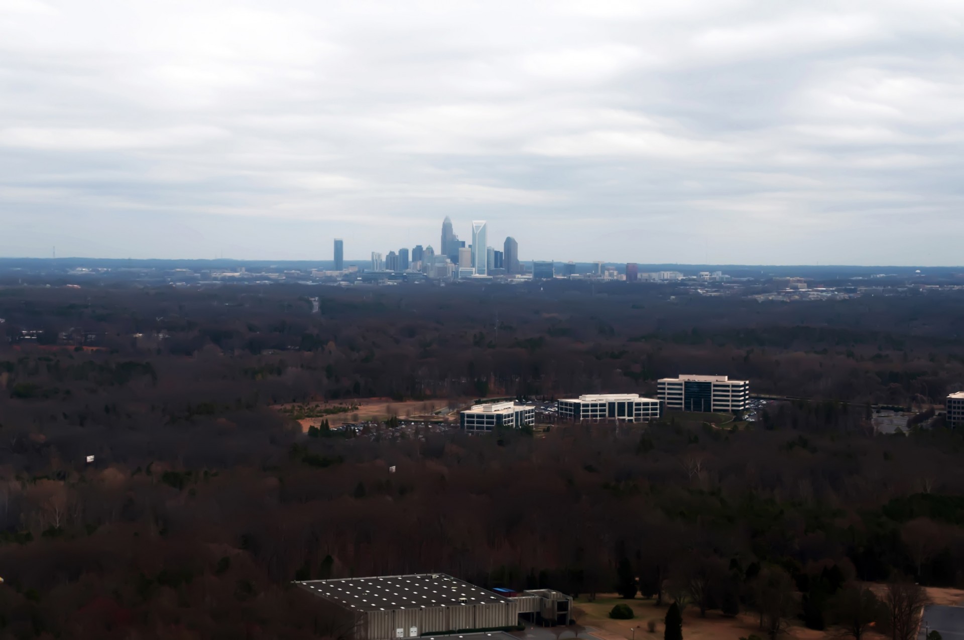 Luftbild von Charlotte City