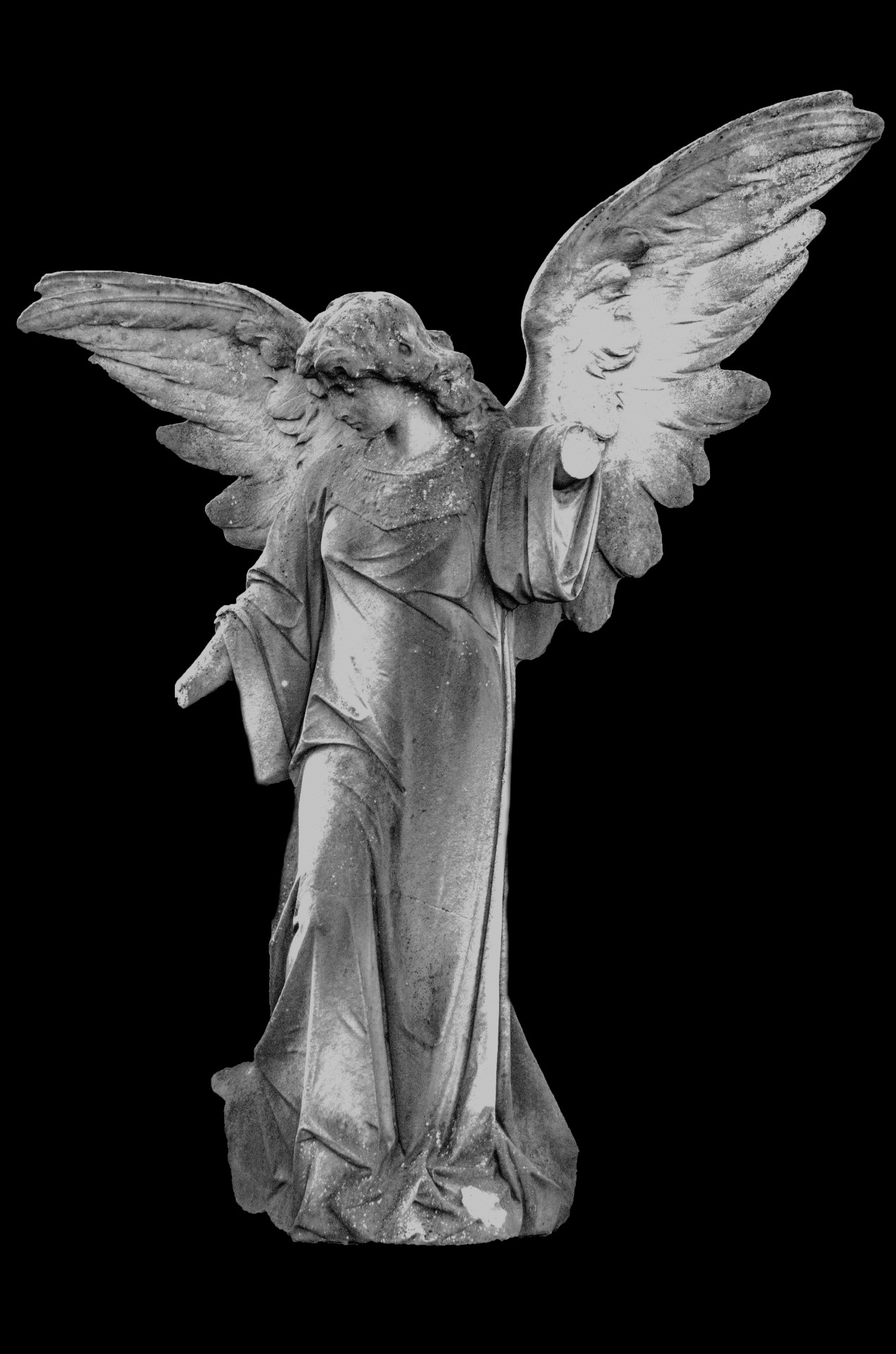 Engel-Statue ohne Hände