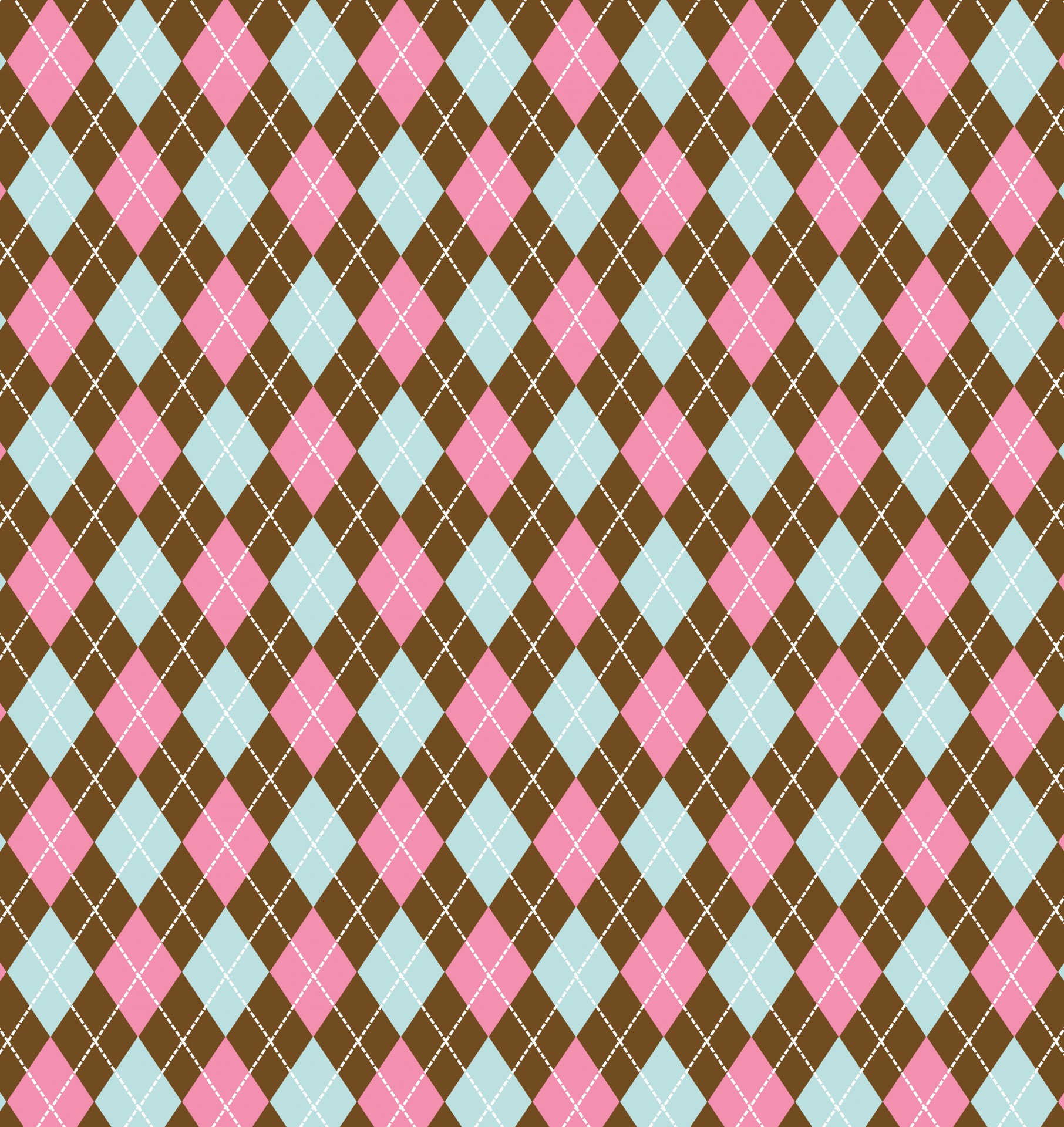 Argyle Pattern di sfondo colorato