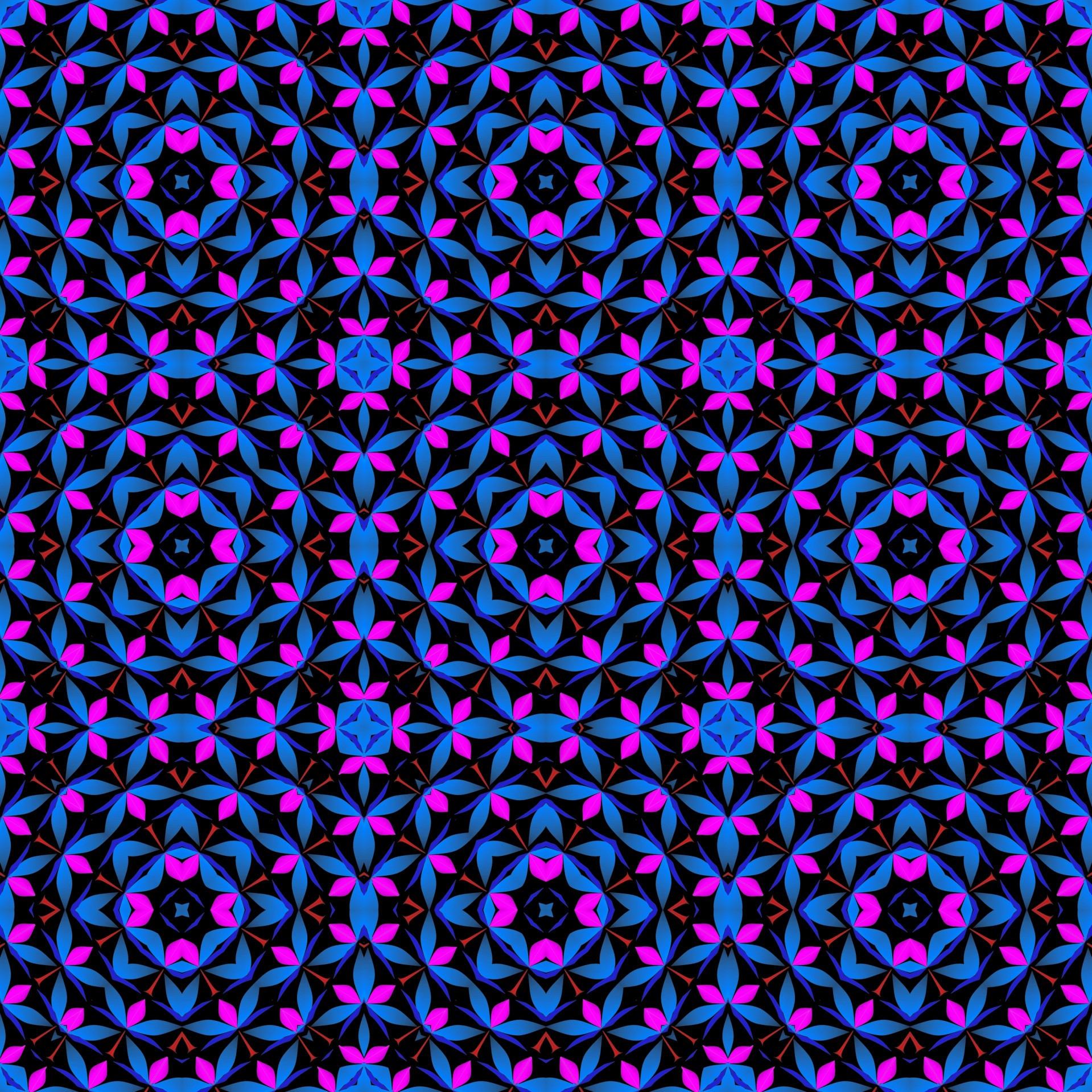 Синий геометрические бесшовные шаблон