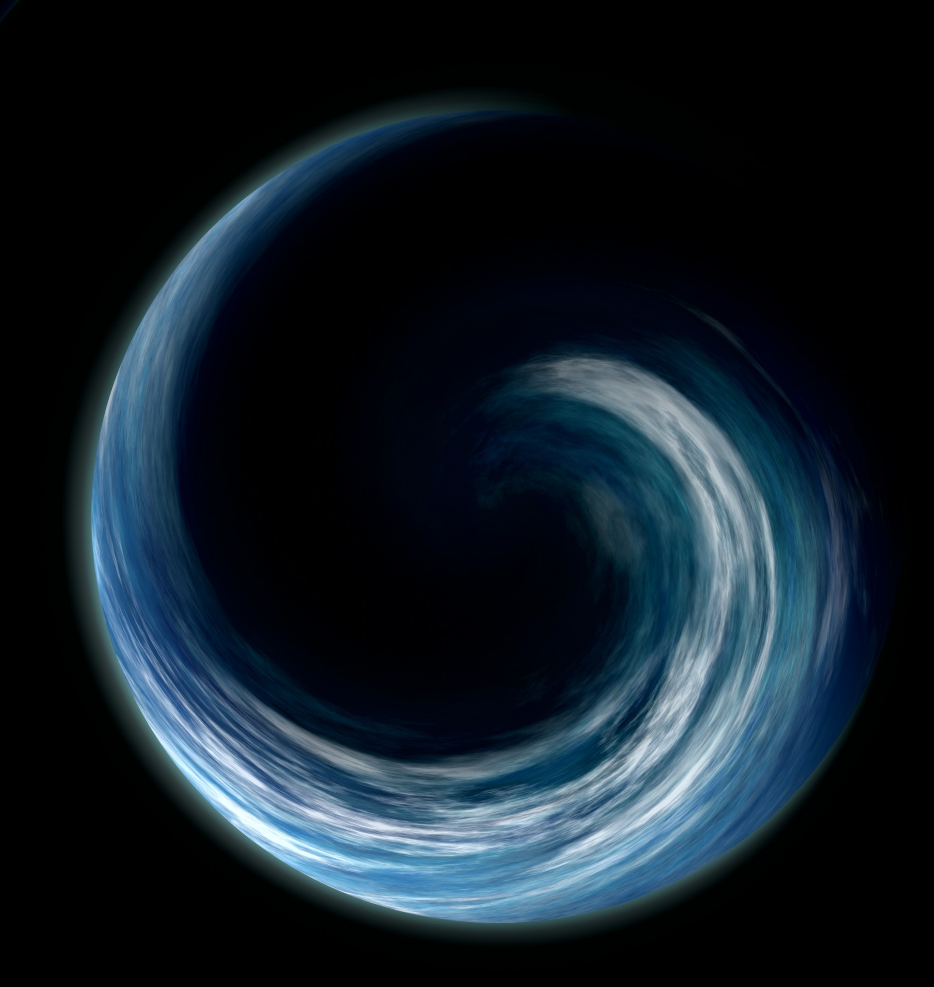 Синий Twirl