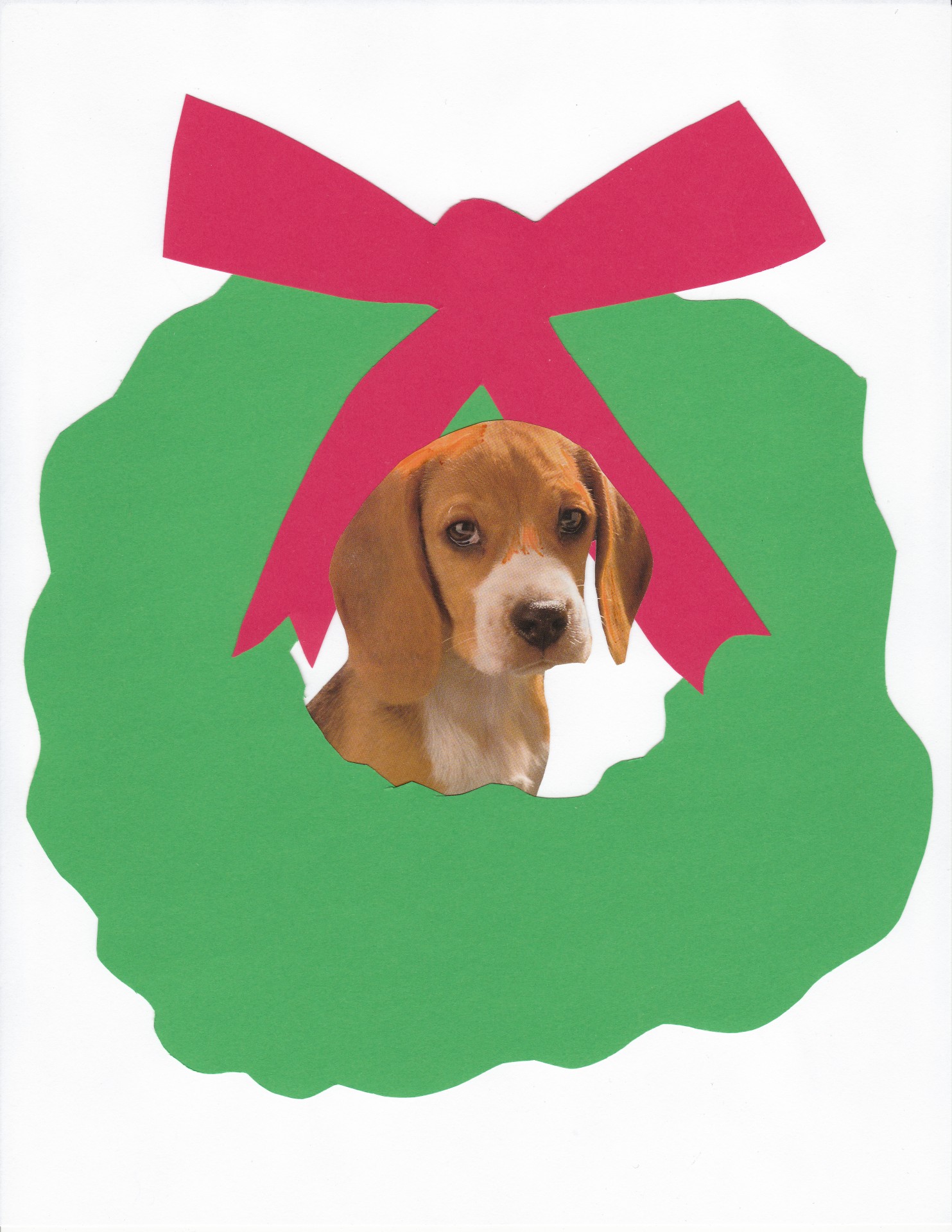 圣诞Beagle犬
