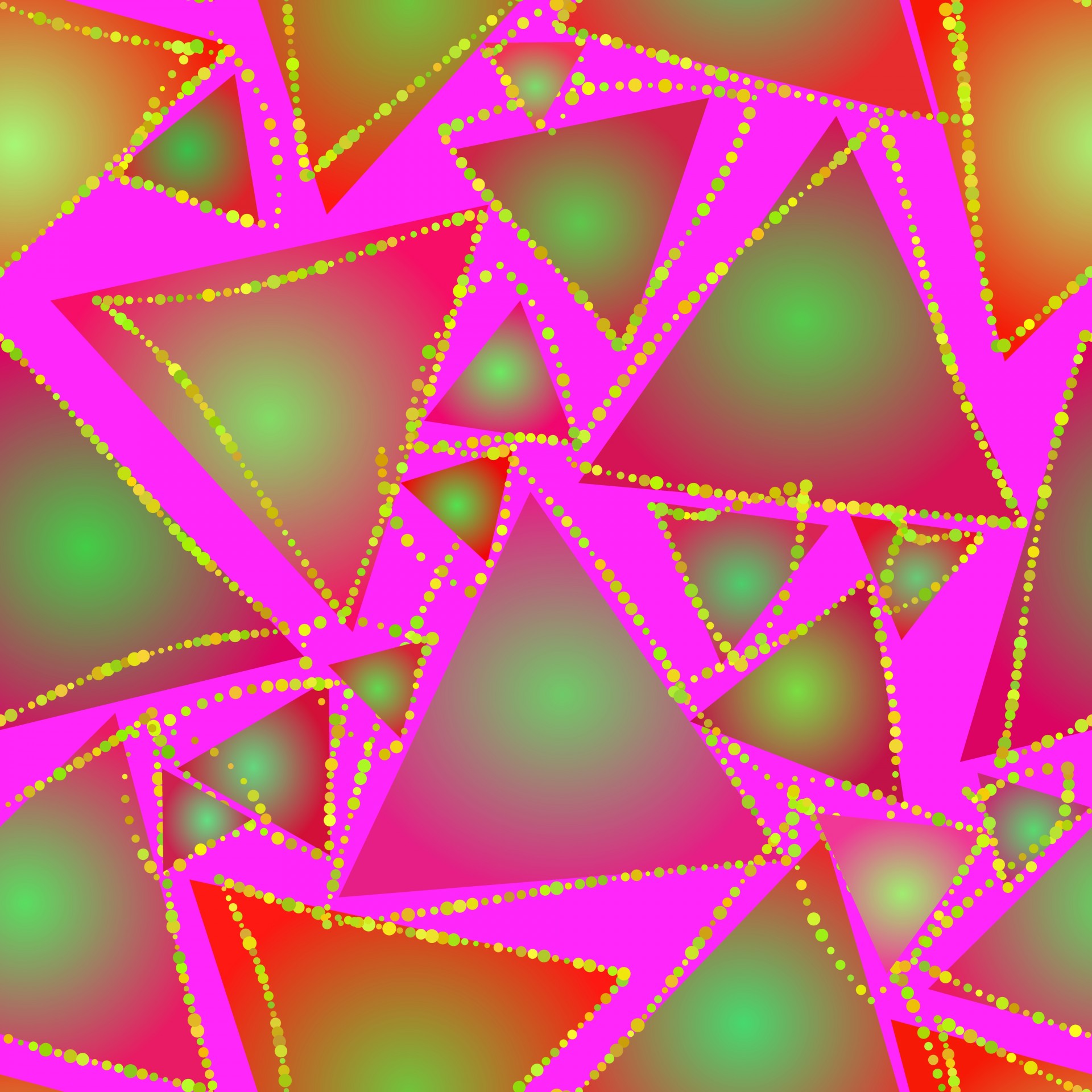Dazzling Dreiecke