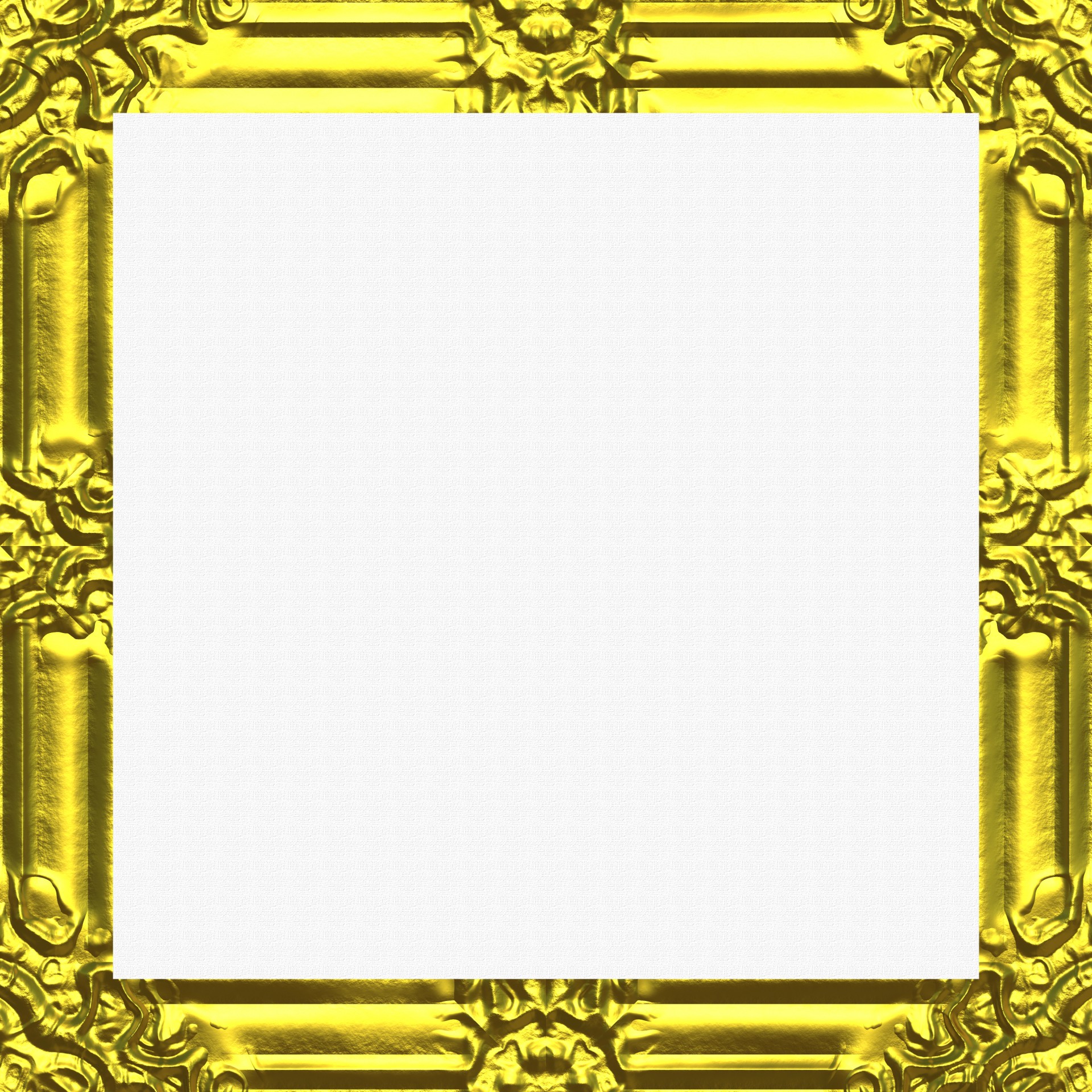 Золото барокко Рамка