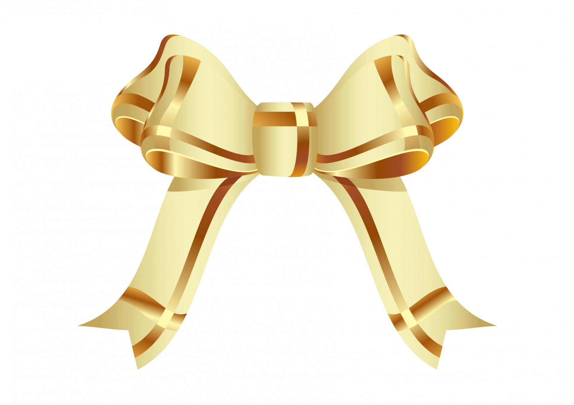 Gouden Kerst Bow