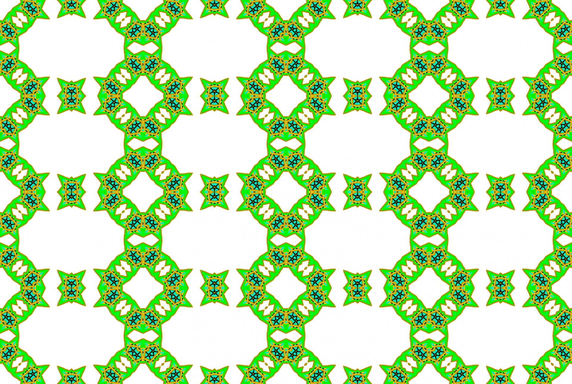 Grüne nahtlose geometrische Muster