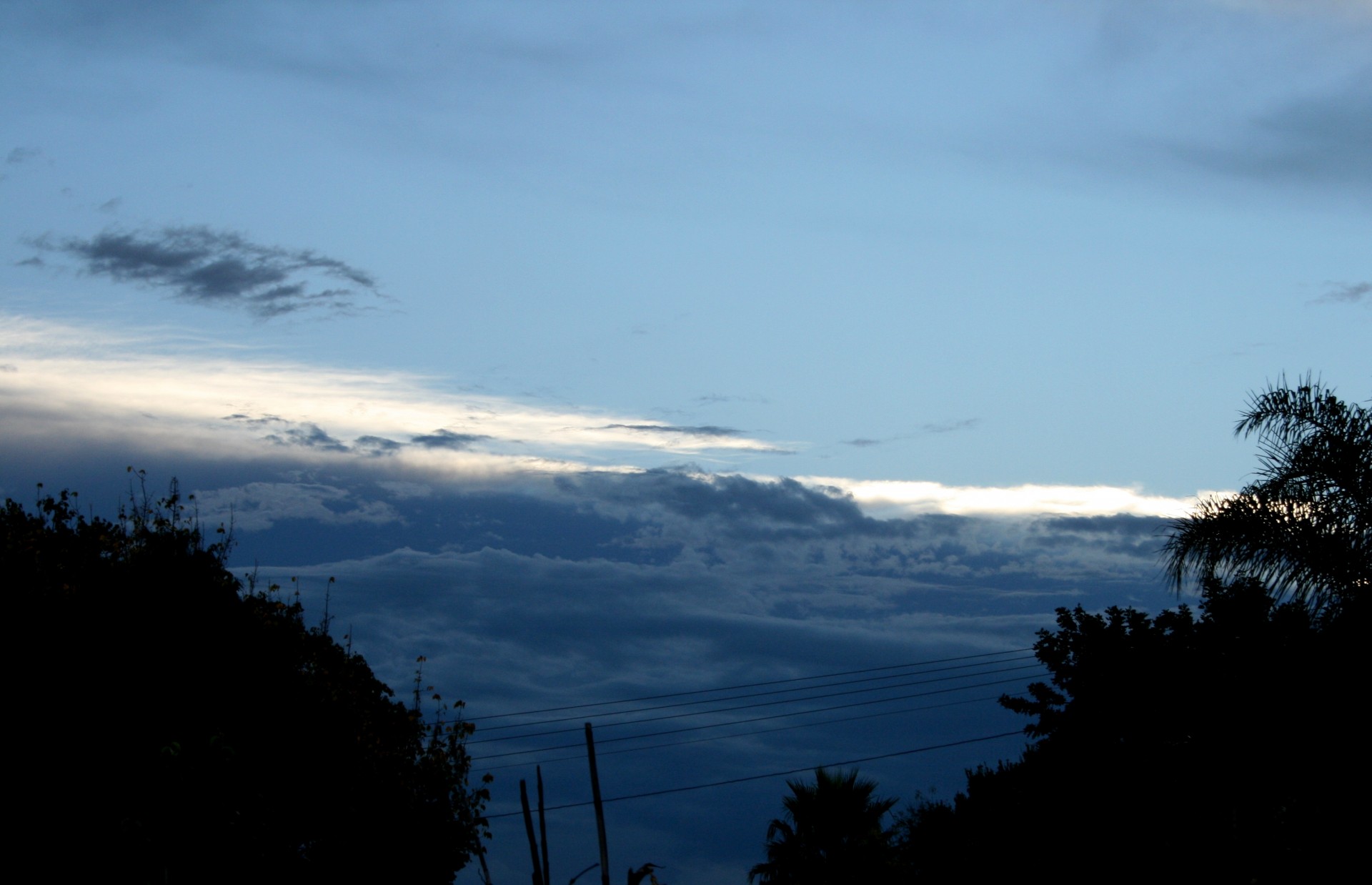 Горизонтальные формы облаков