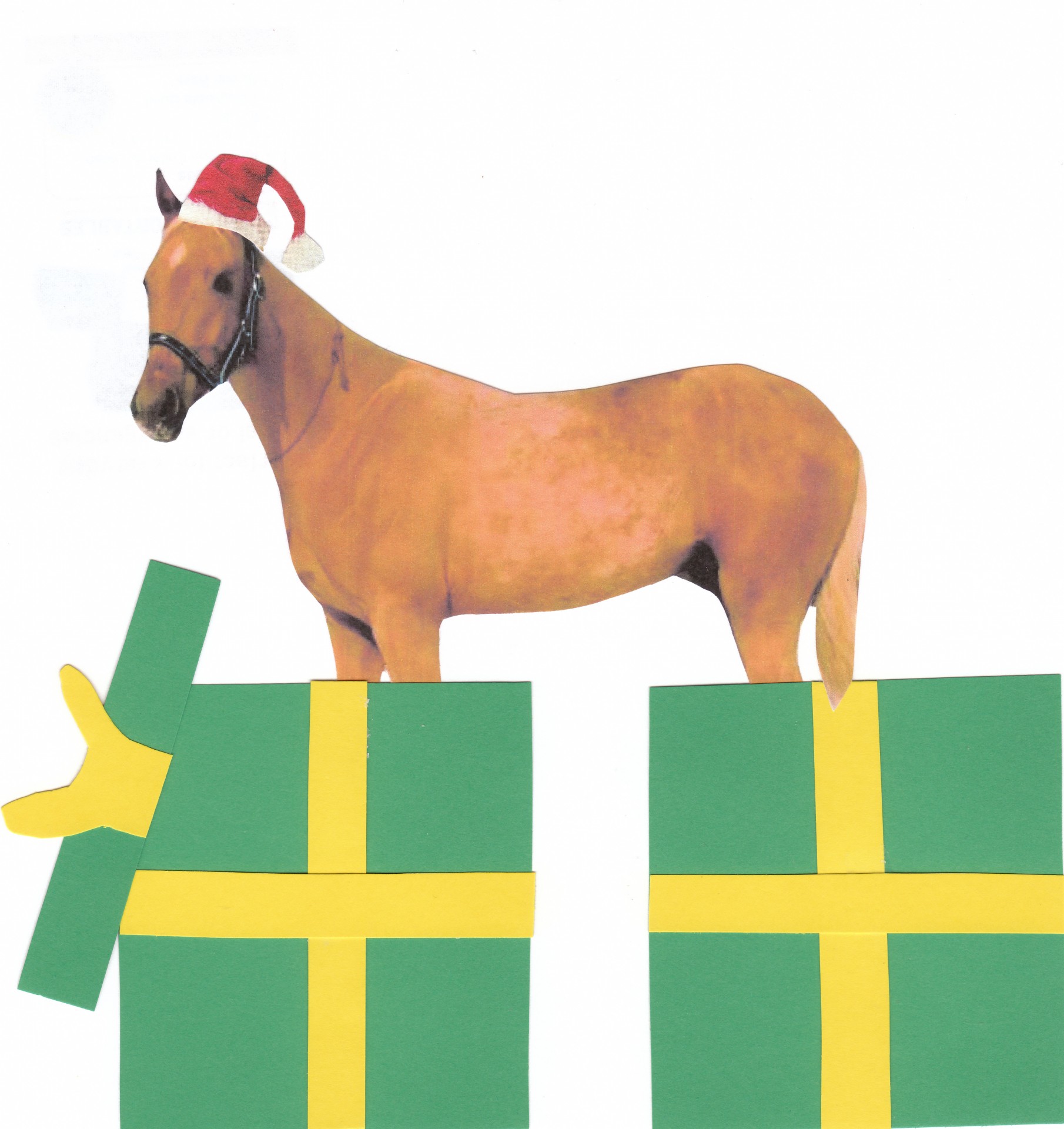 Лошадь в подарочные коробки
