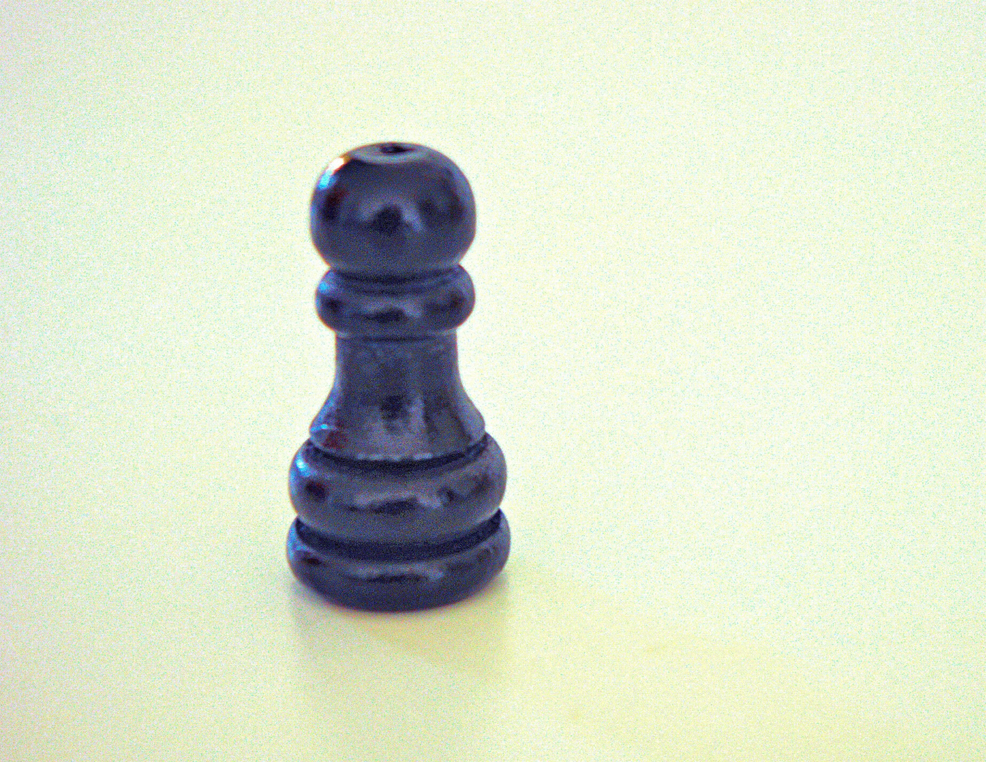 Peón de ajedrez aislada