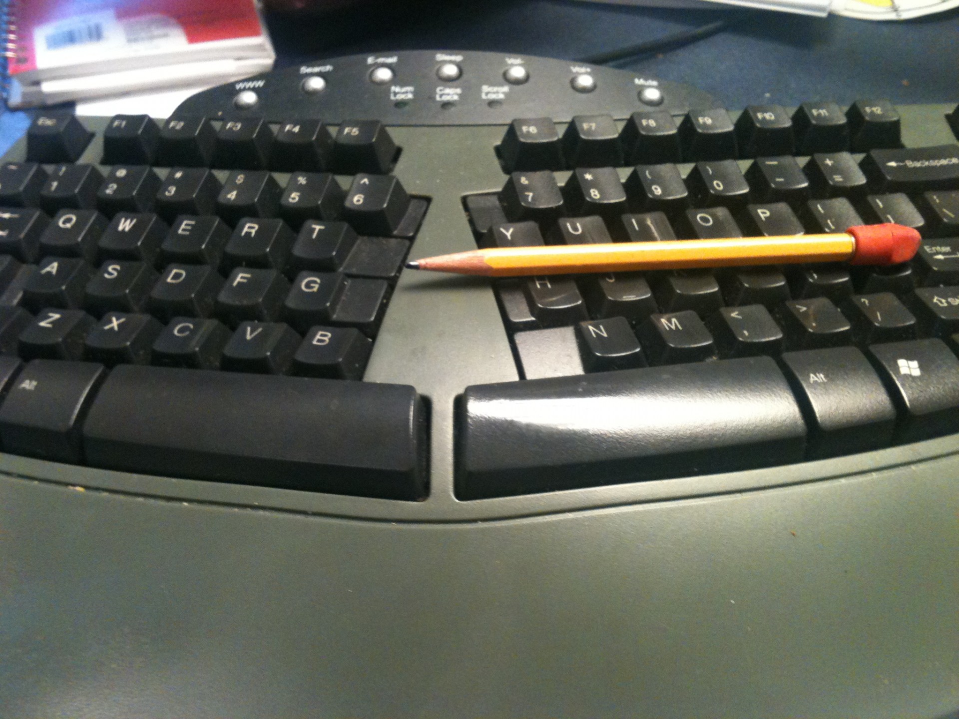 Keyboard & Pencil