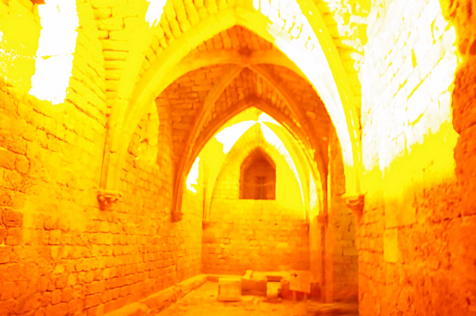 Cripta iluminada