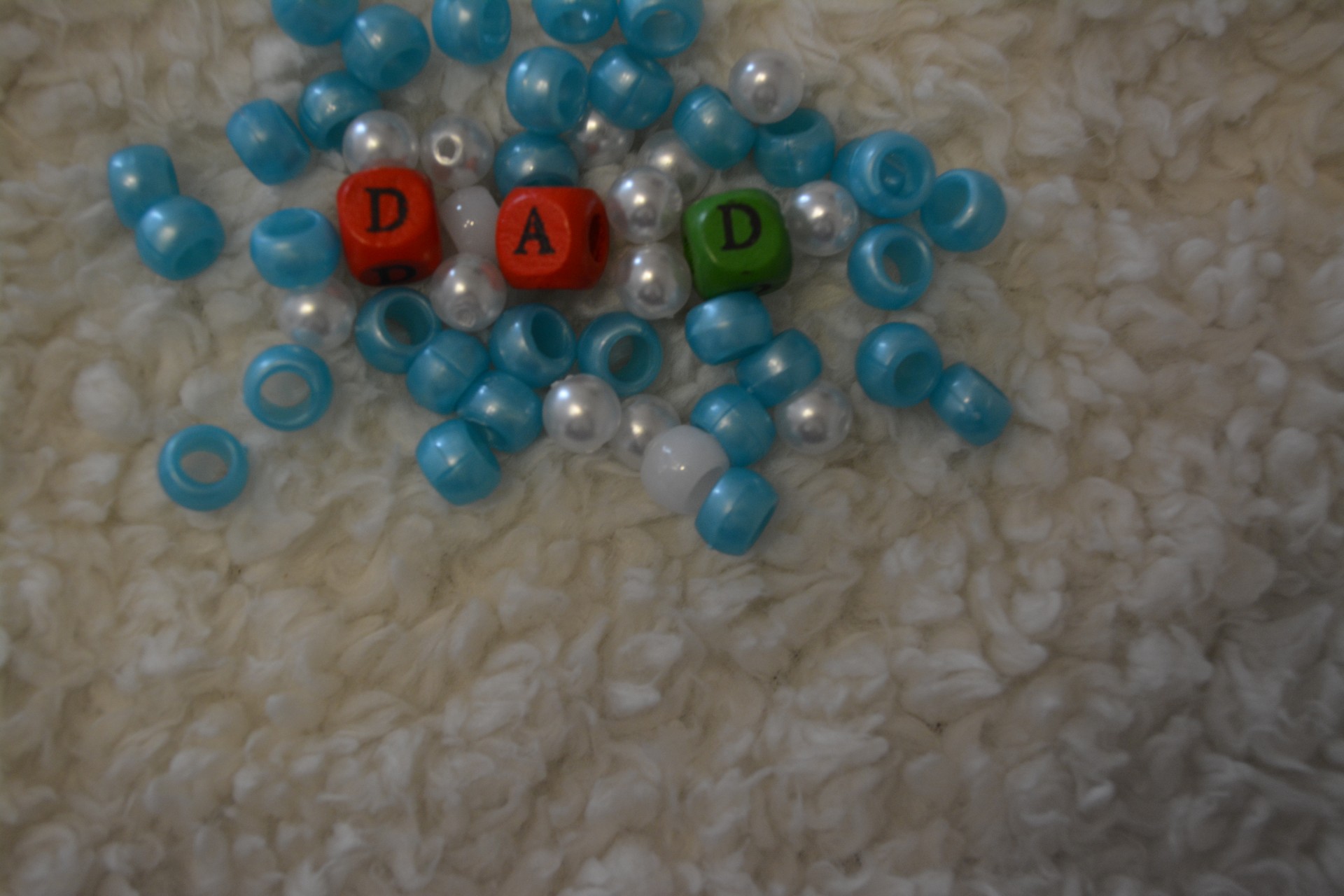 Macro Beads Dad Liebe Bunte Kunst