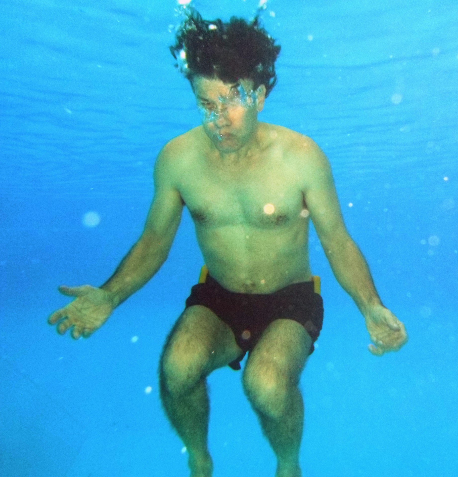 Человек подводным
