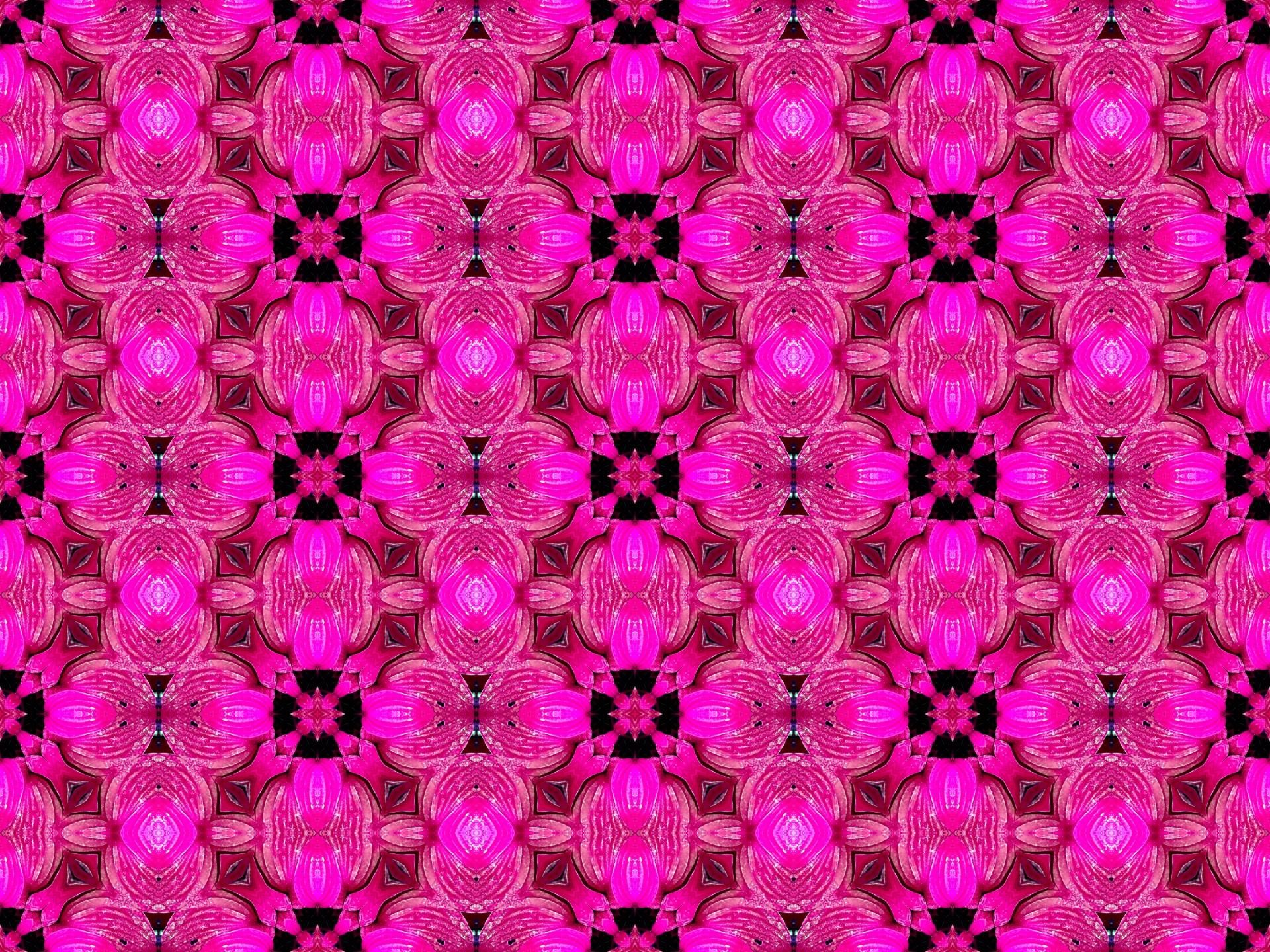 Rosa geometrische nahtlose Muster