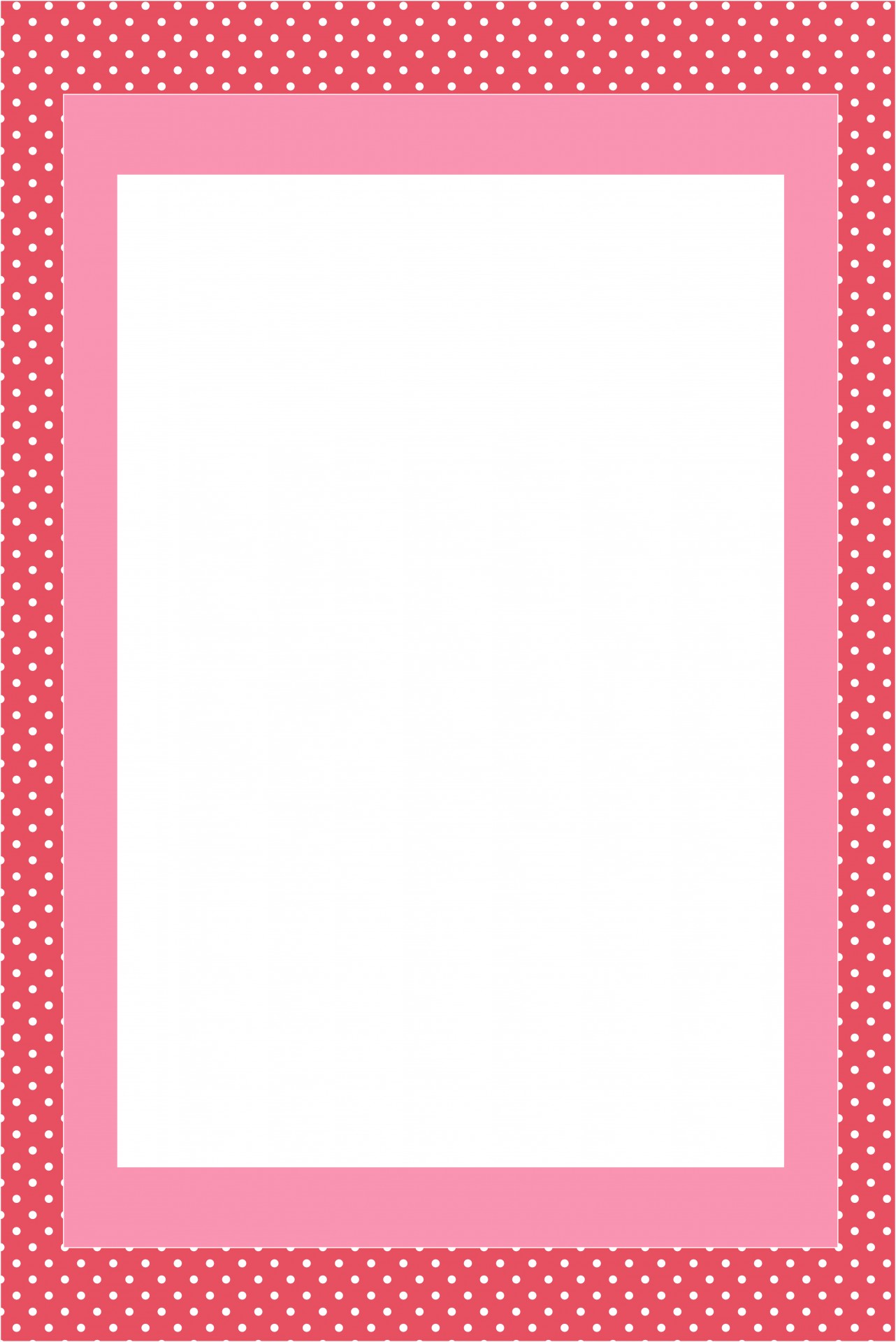 Розовый кадр Пригласительный билет