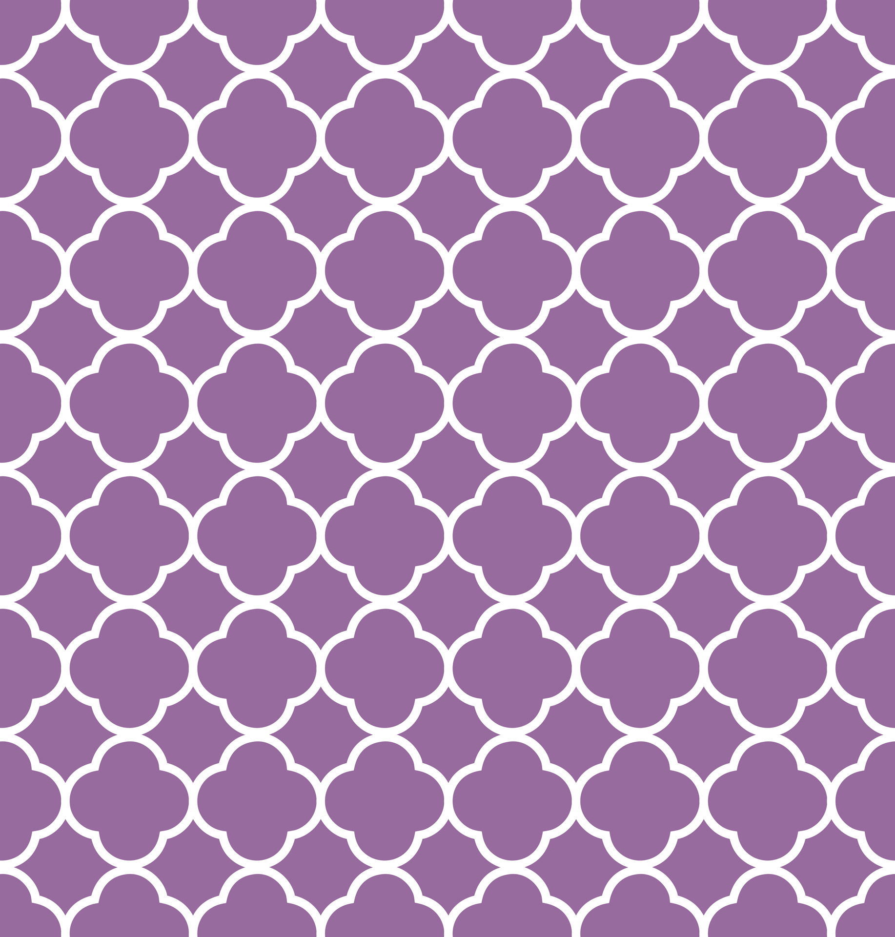 Quatrefoil Muster Hintergrund Grape