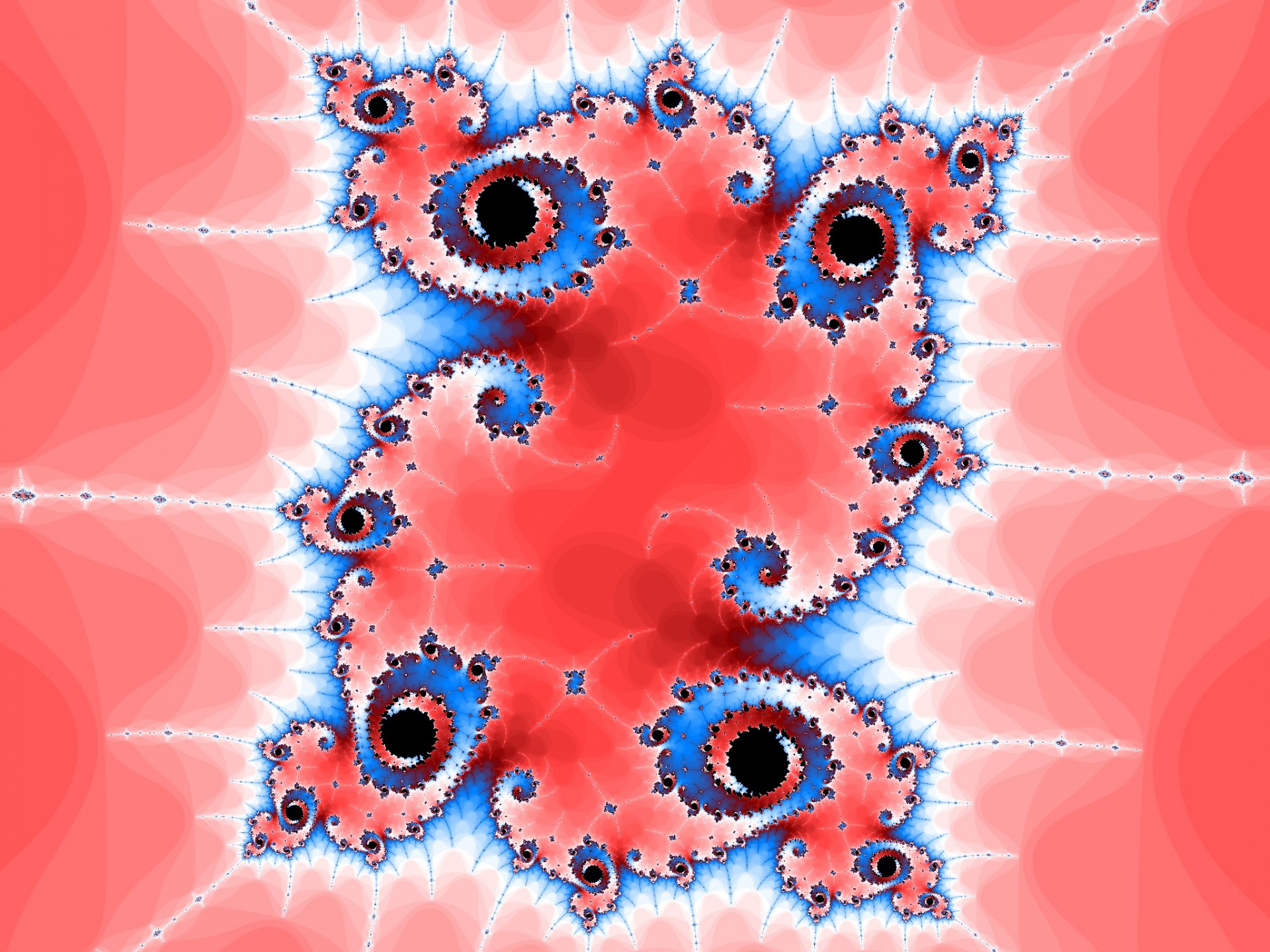 Rode gevormde fractal