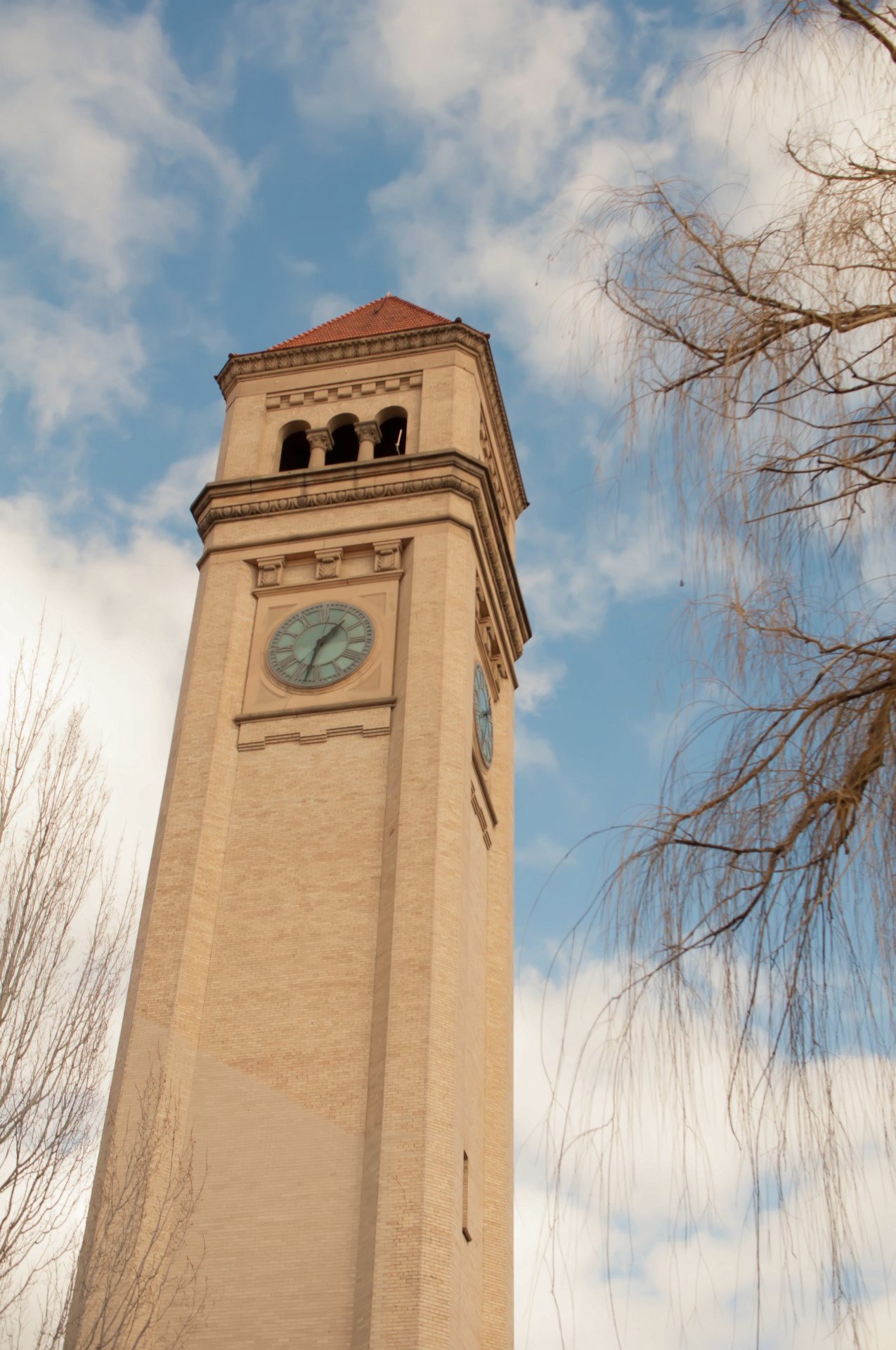 Spokane Washington Uhrturm