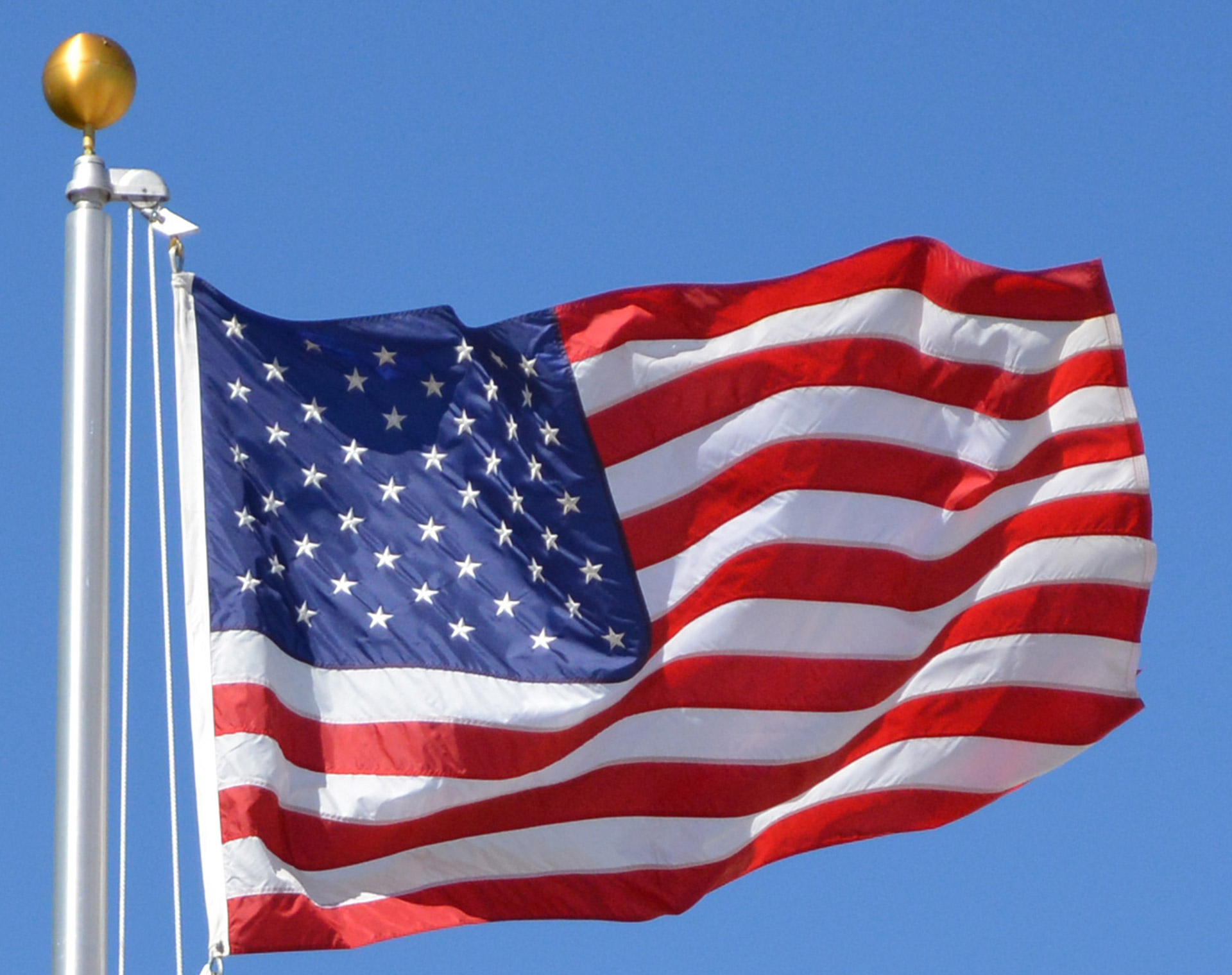Stars Stripes Flaga USA Honor