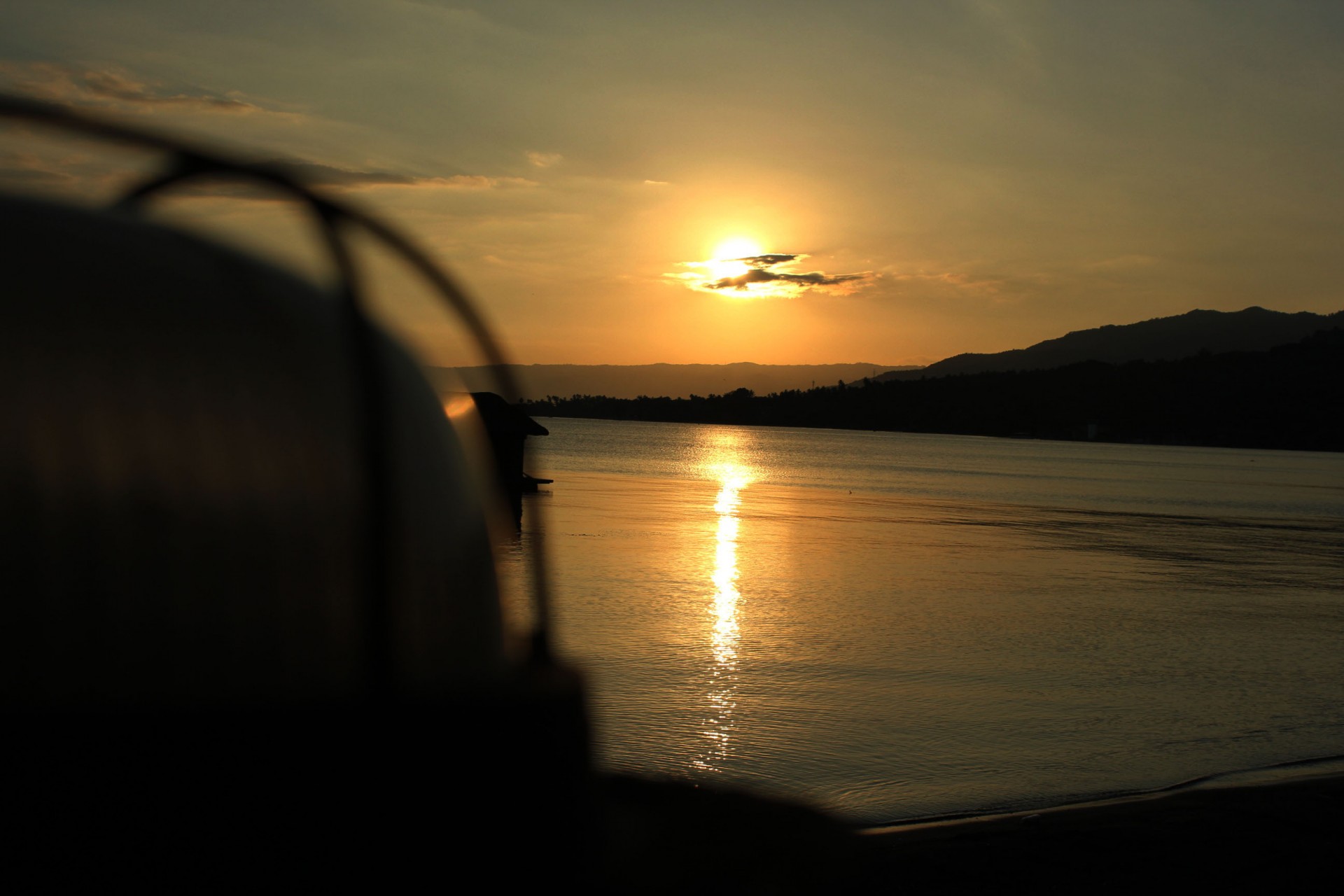 Sonnenuntergang in Batangas