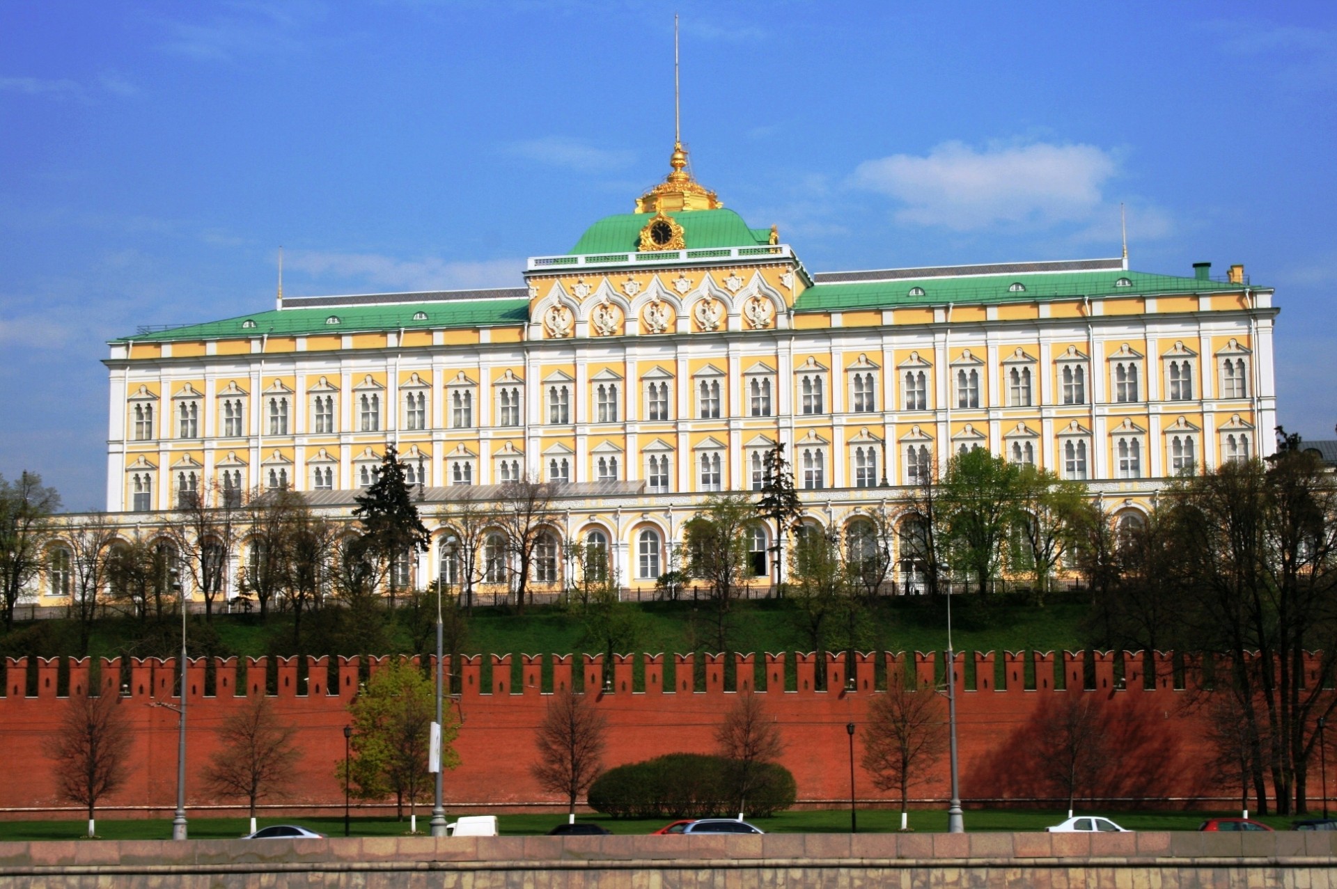 Le grand palais du Kremlin, Moscou