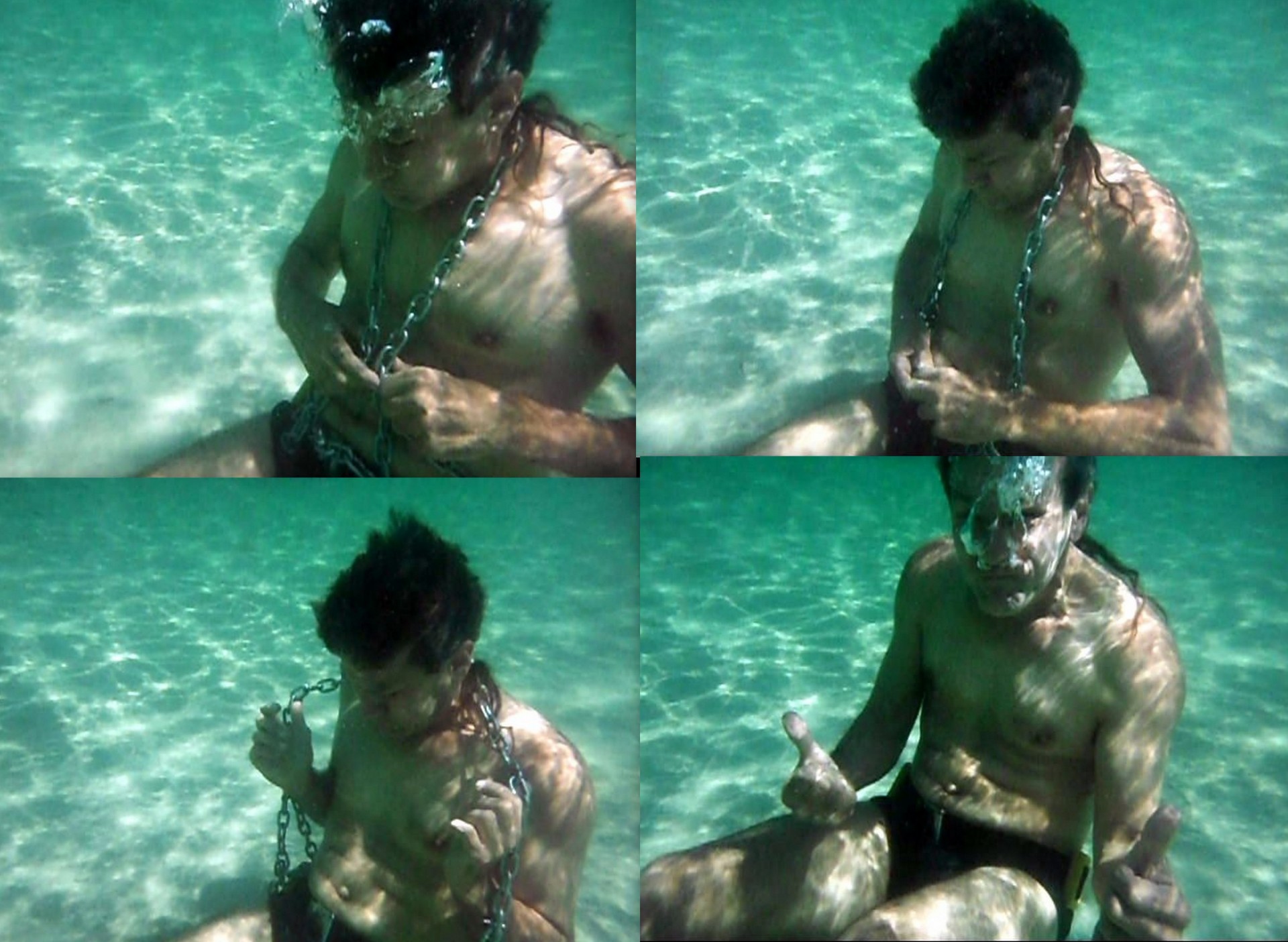 Underwater artista della fuga
