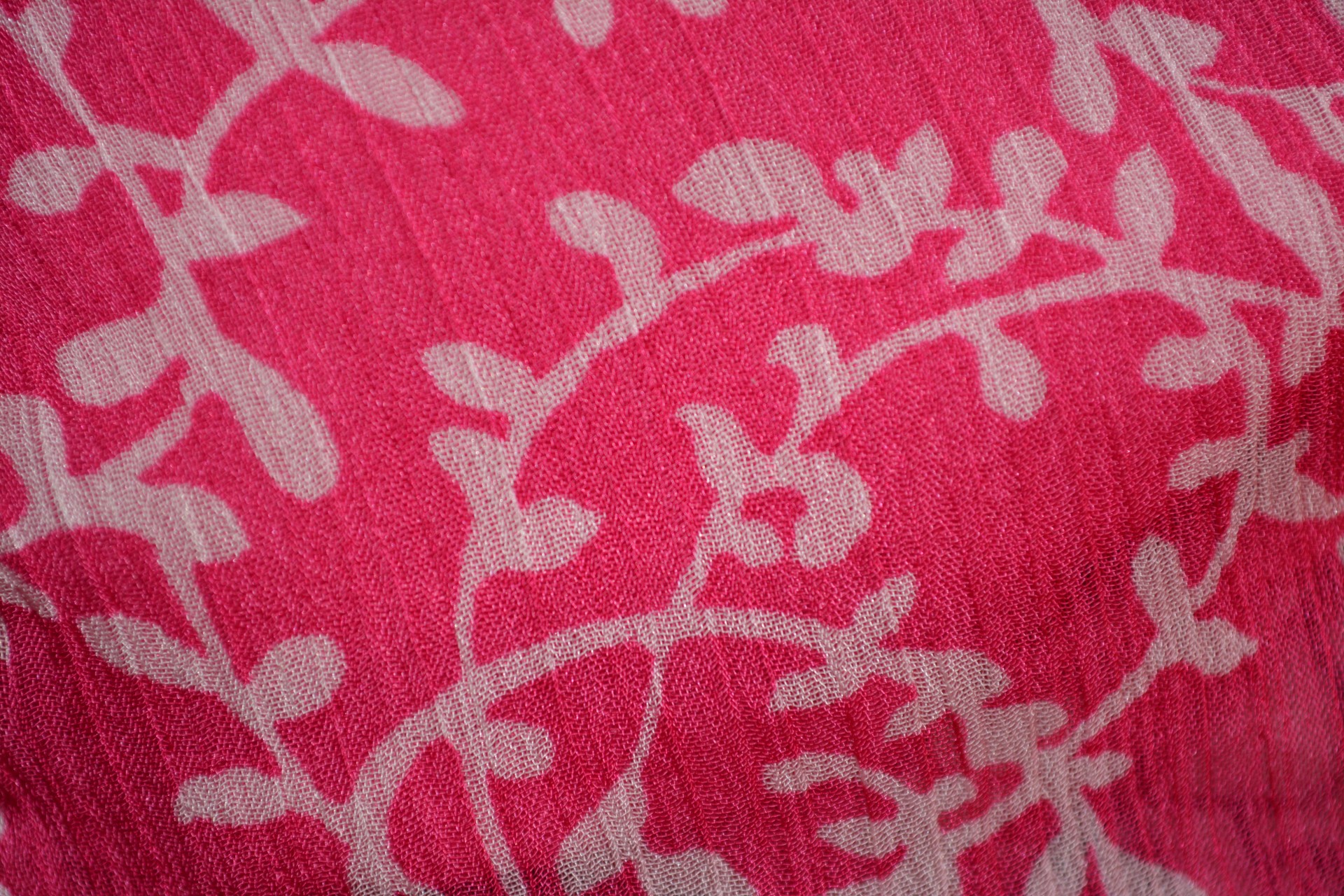 Vine Blumenmuster Rosa Hintergrund