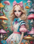 Alice In Wonderland Illustration