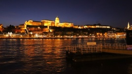 Buda Castle View Across The Danube