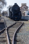 Historische oude Sacramento treinfoto