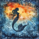Mermaid Fantasy Art Print