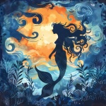 Mermaid Fantasy Art Print