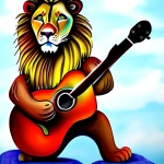 The lion musician A401
