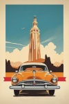 Travel Poster Template Art