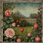 Vintage Roses Art