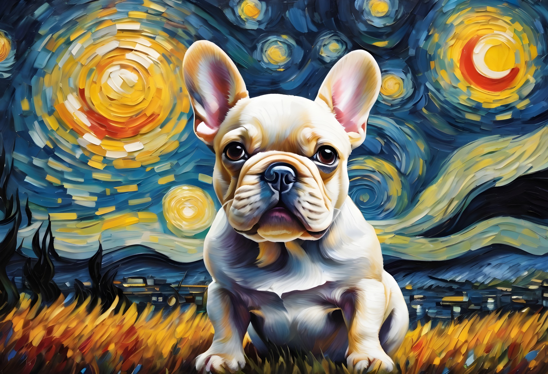 French Bulldog Dog Art Free Stock Photo - Public Domain Pictures
