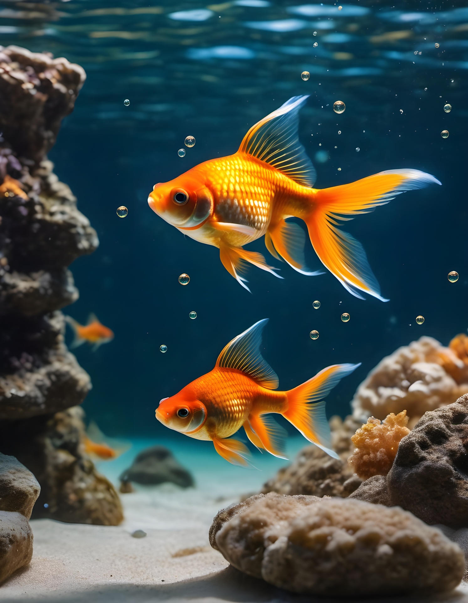 Goldfish Orange Fish Free Stock Photo - Public Domain Pictures