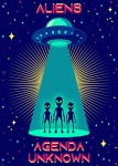 Aliens Ufo Poster Art
