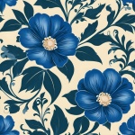 Flowers Pattern Background Floral