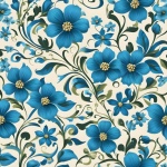 Flowers Pattern Background Wallpaper