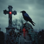 Varjú a temetőben