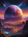 Fantasy Landscape World Universe
