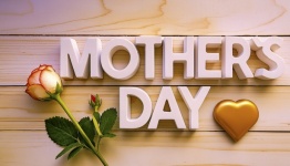 Cartão comemorativo do dia das mães em m