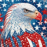 July 4th Independence Day Eagle