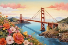 Pont du Golden Gate de San Francisco